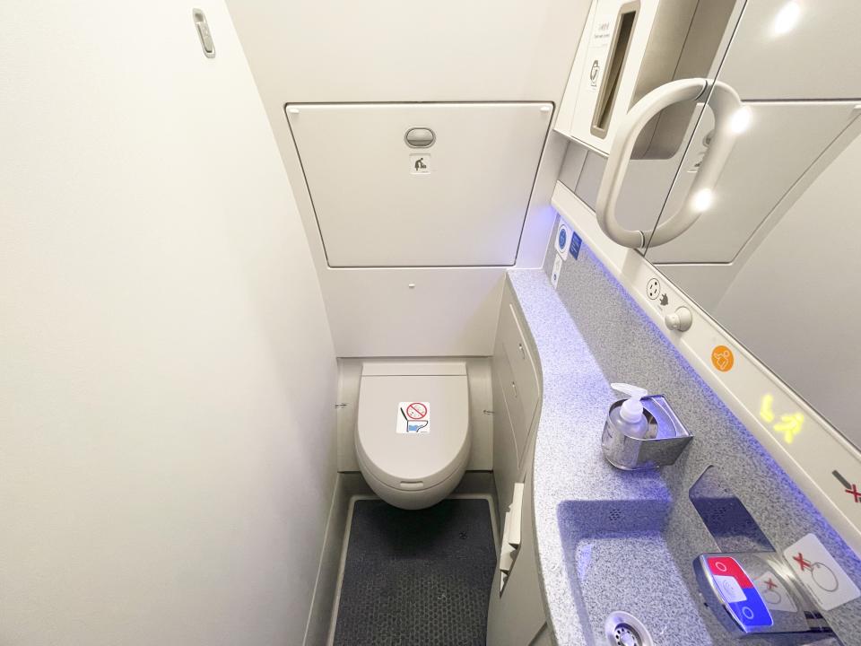 plane bathroom