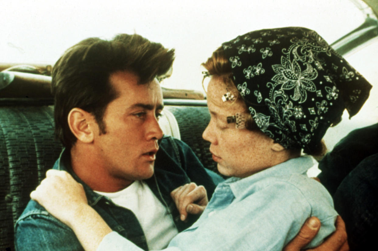 Sheen and Sissy Spacek are lovers on the run in Terrence Malick's Badlands. (Photo: Courtesy Everett Collection)