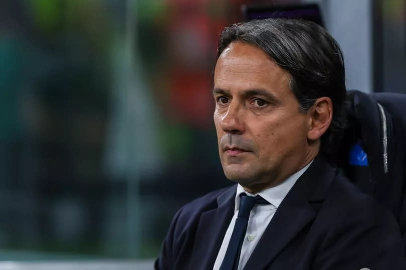 Inter head coach Simone Inzaghi