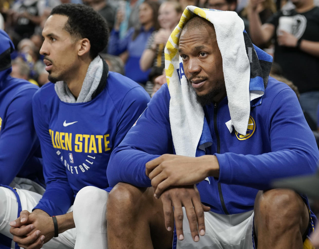 David West finally discussed what led to his cryptic “no clue” comments during the Warriors’ 2018 title run. (AP)