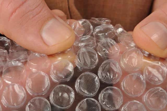 New bubble wrap doesn't pop, but original poppable version here to stay