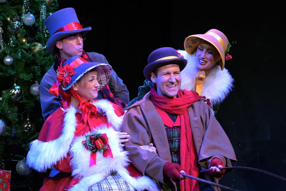 The 2023 cast of Players Circle Theater's annual “Ho! Ho! Ho! The Christmas Show"