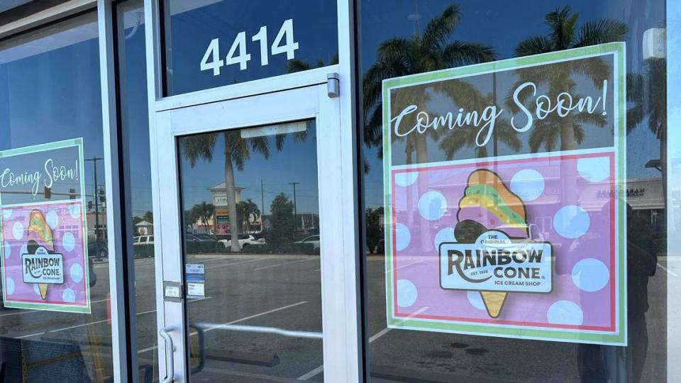 The Original Rainbow Cone Ice Cream Shop, a Chicago staple since 1926, is coming to the Bradenton area. The planned franchise would be in the Lockwood Commons shopping center, 4414 State Road 70 E.