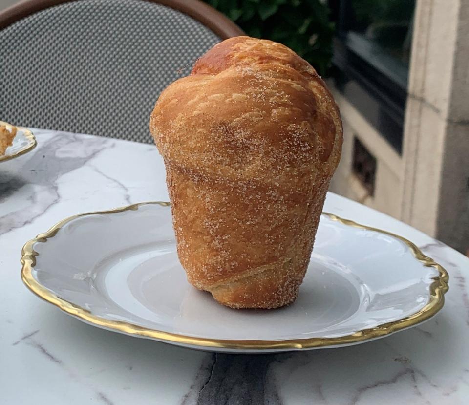 Behold the Cruffin, already a popular item at the new Resilience Bakery in Canandaigua.