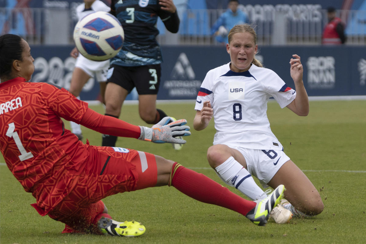 El talento joven lleva a la selección nacional femenina de fútbol de EE. UU. a las semifinales de los Juegos Panamericanos
