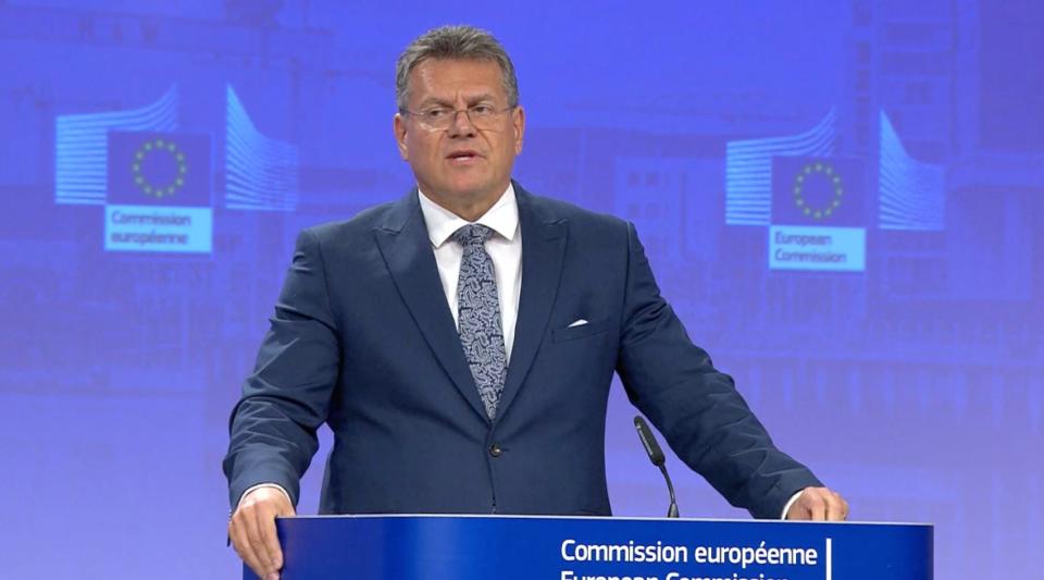 European Commission Vice President Maros Sefcovic (EbS)