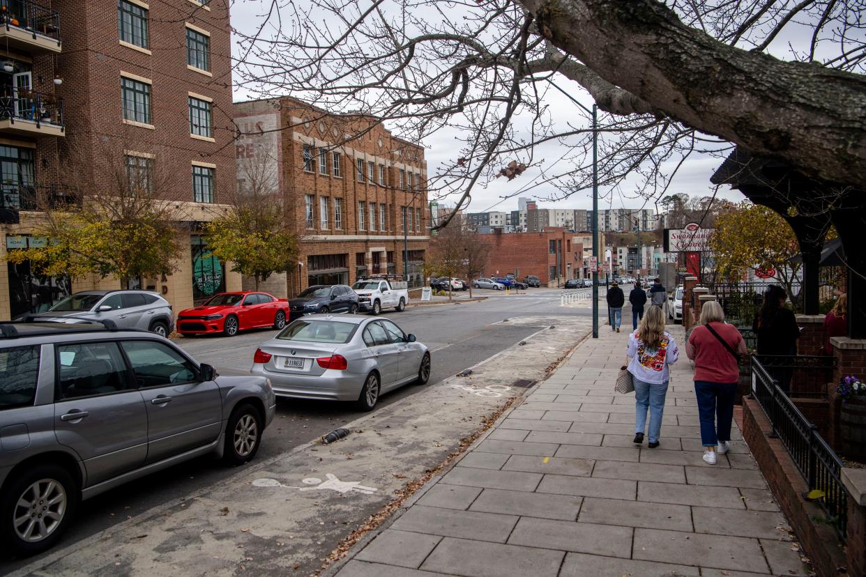 At its Nov. 14 meeting, Asheville City Council heard a presentation on the projects the city will apply for in this round of LIFT funding, including partially grant funded planning, environmental and engineering work to improve the pedestrian and multimodal infrastructure along Coxe Avenue, from Patton to Short Coxe avenues.