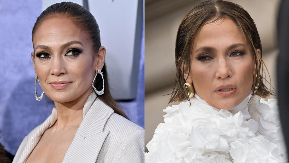 dramatic celeb hair j lo