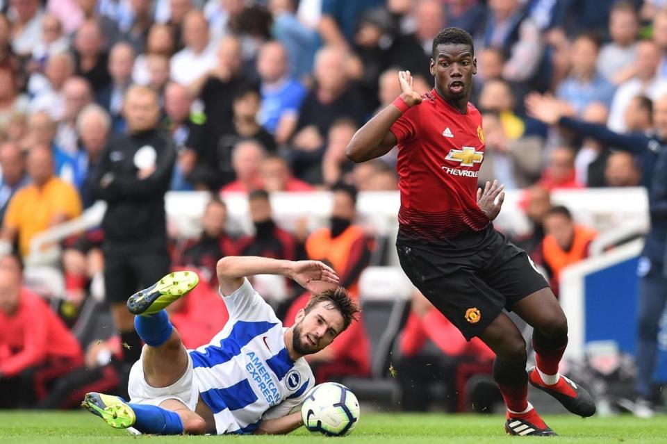 Paul Pogba had little impact on the game (Getty)