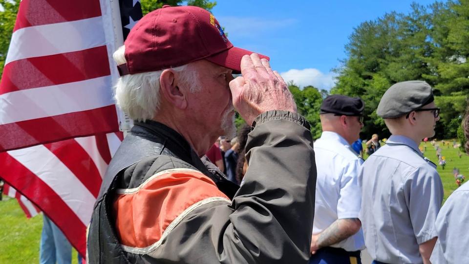 Scenes from the 2023 Memorial Day Observance held May 29 at Forest Lawn Memorial Park in Hendersonville.