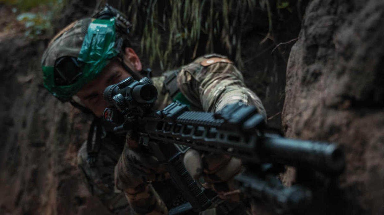 A soldier. Stock photo: State Border Guard Service of Ukraine