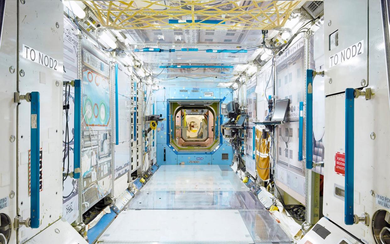 The interior of the International Space Station Trainer, to which Nasa rarely grants access - Benedict Redgrove