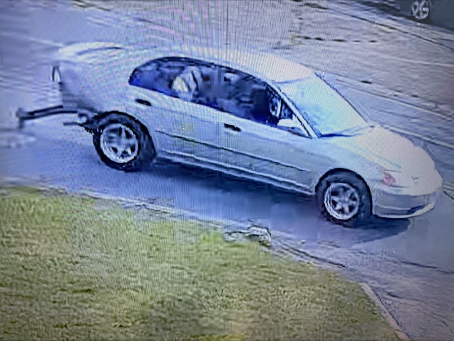 Vehicle suspected to be involved in a hit and run crash in Franklin Township on Monday, June 17. (PHOTO COURTESY FRANKLIN COUNTY SHERIFF'S OFFICE)