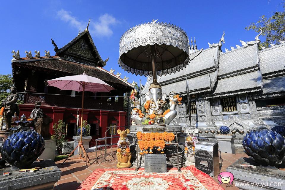 Wat Srisuphan,วัดศรีสุพรรณ,泰國,泰國住宿,泰國旅遊,清邁廟宇,清邁景點,素攀寺 @VIVIYU小世界