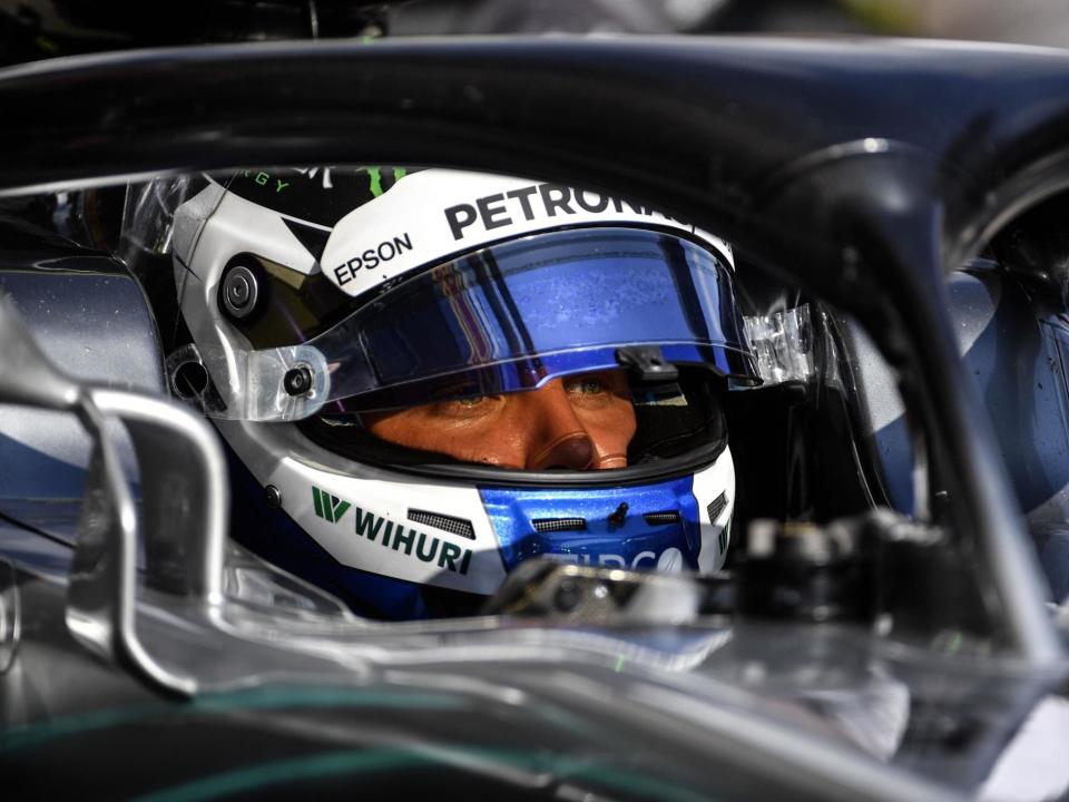 Valtteri Bottas heads into Sunday's race in pole position: Getty