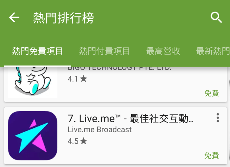 直播也能清新有內容! Live.me正式來台