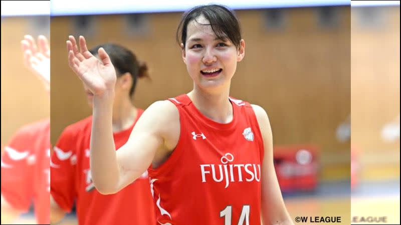 日本網友瘋傳的大谷太太可能是前日本女籃球員田中真美子，她去年4月宣布退役後，個人社群媒體也消失。（資料圖／翻攝WJBL官網）