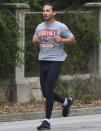 <p>Another day, another jog for Shia LaBeouf, who works up a sweat on Thursday in L.A.</p>