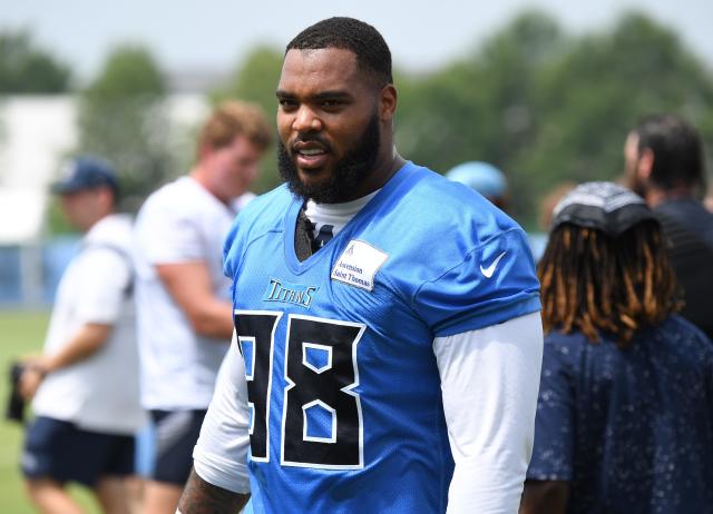 Jeffery Simmons, Jamarco Jones involved in 1st skirmish of Tennessee Titans  training camp