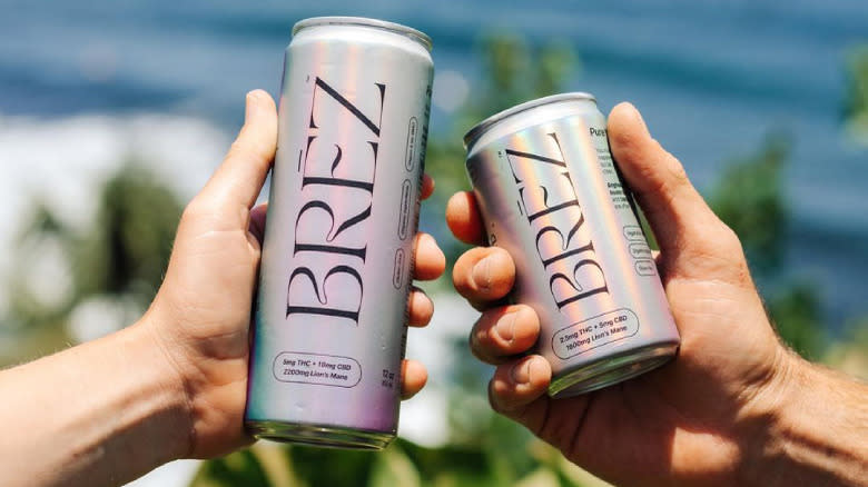 Brez thc mushroom seltzer