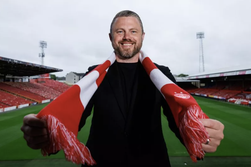 Jimmy Thelin was unveiled to the media at Pittodrie on Tuesday