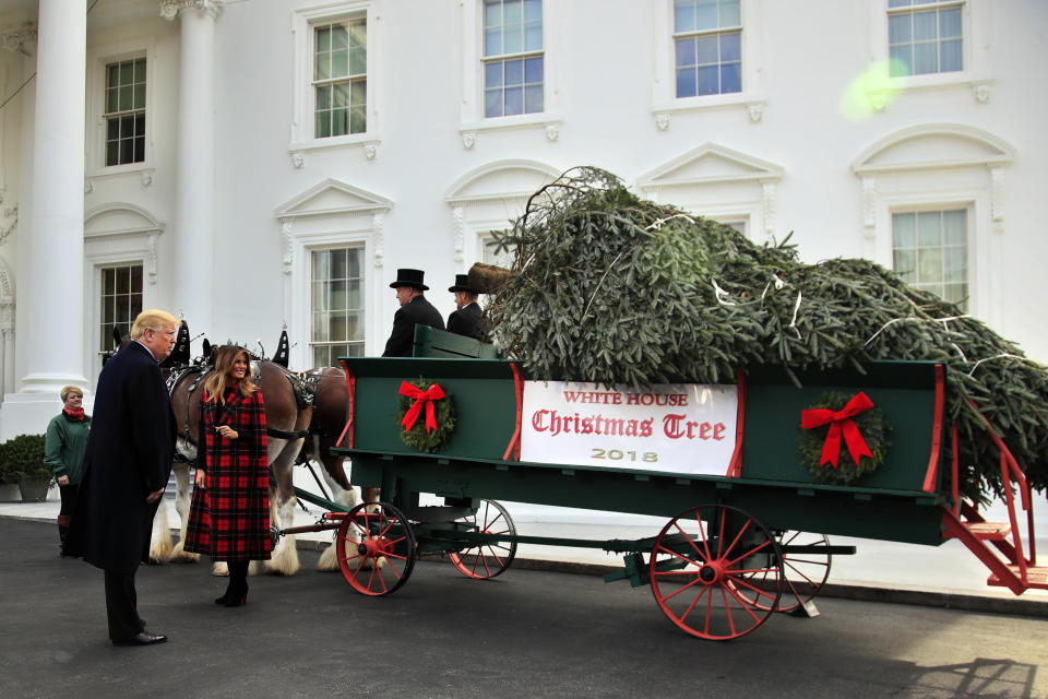 2018 White House Christmas tree