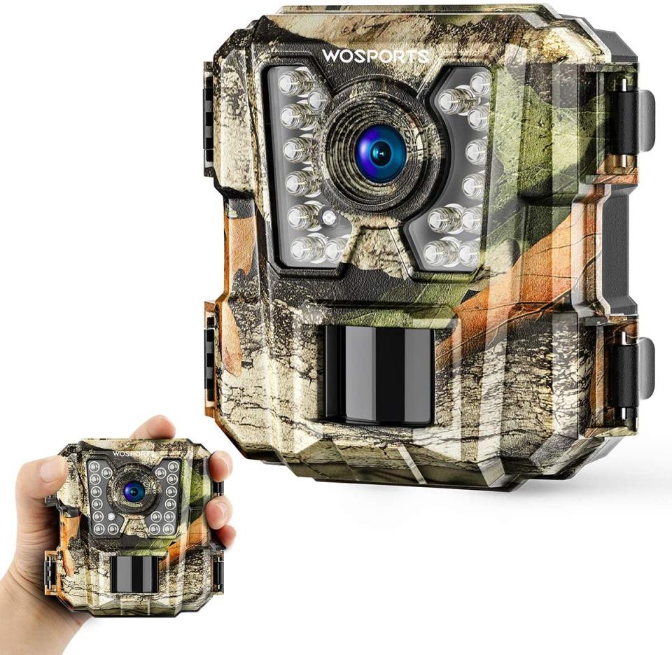 Wosports mini trail camera, bird feeder cameras