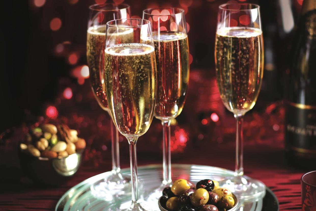 Festive bubbles: The boozy pop-up will launch in Pall Mall next week