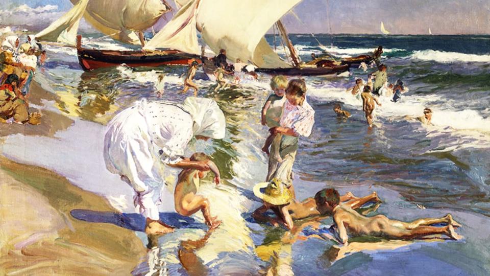 <div class="inline-image__caption"><p>Painting by Joaquín Sorolla</p></div> <div class="inline-image__credit">Courtesy of Noguchi Museum</div>