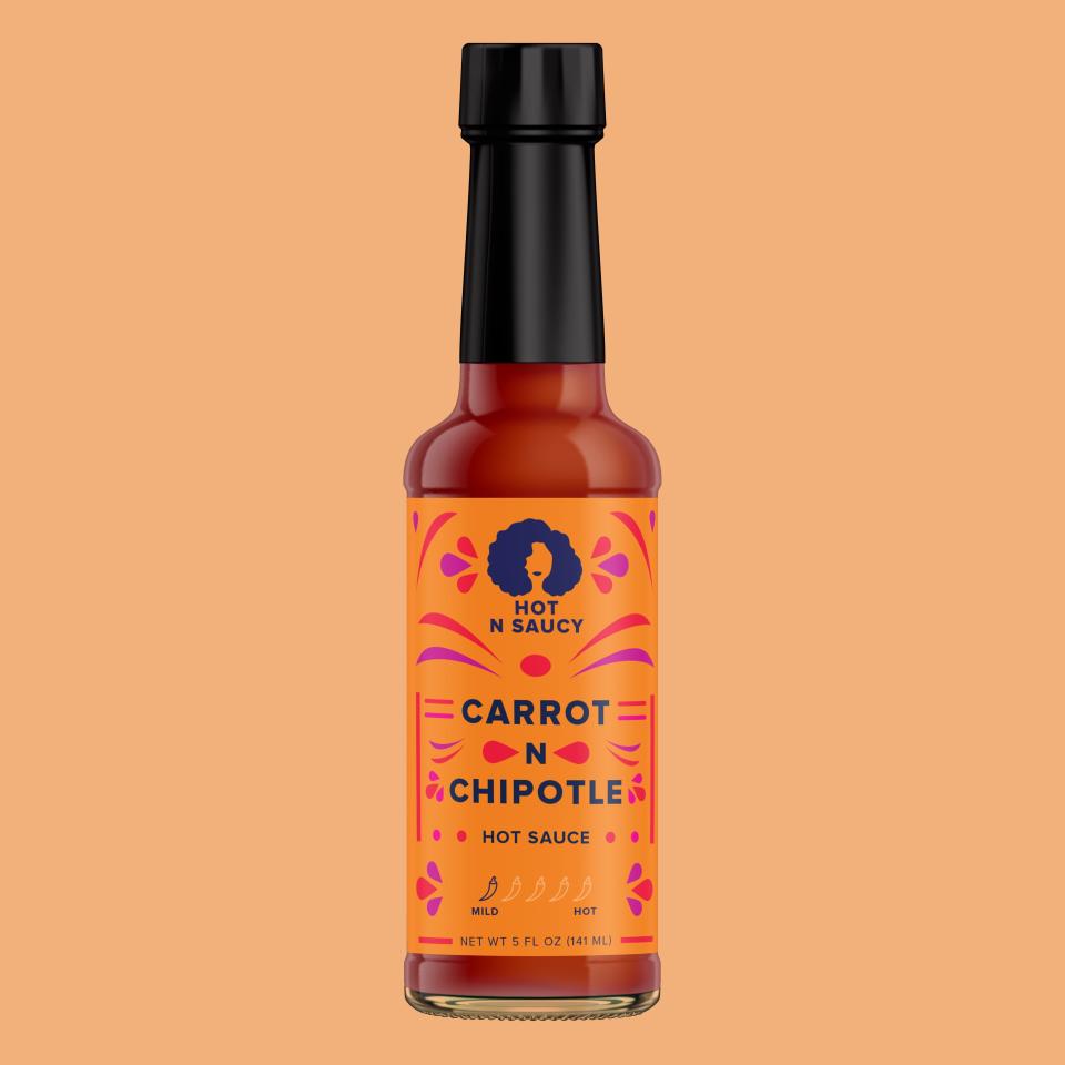 12) Carrot N Chipotle Hot Sauce