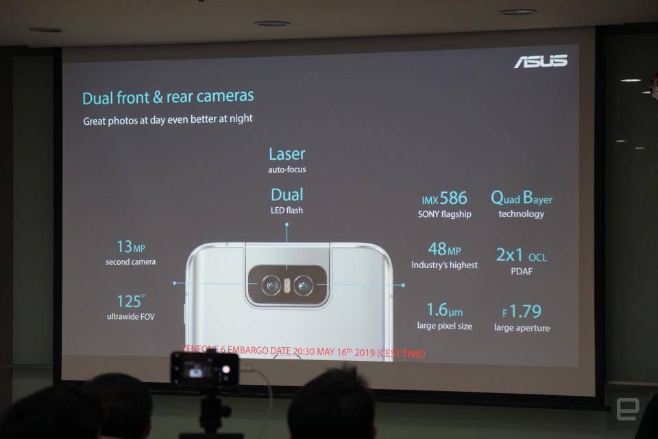 ASUS ZenFone 6 presentation