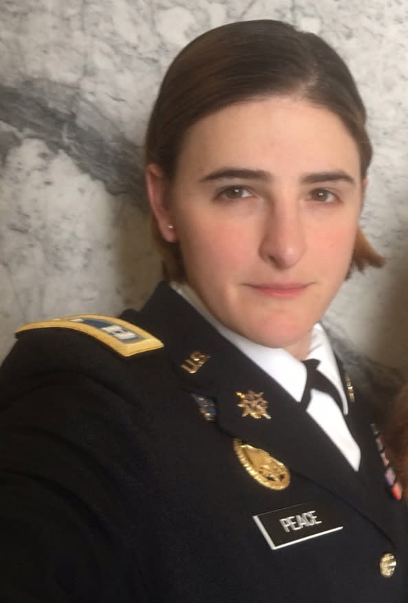 Army Capt. and Intelligence Officer Jennifer Peace