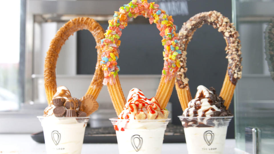 Chilled Churro Sundae