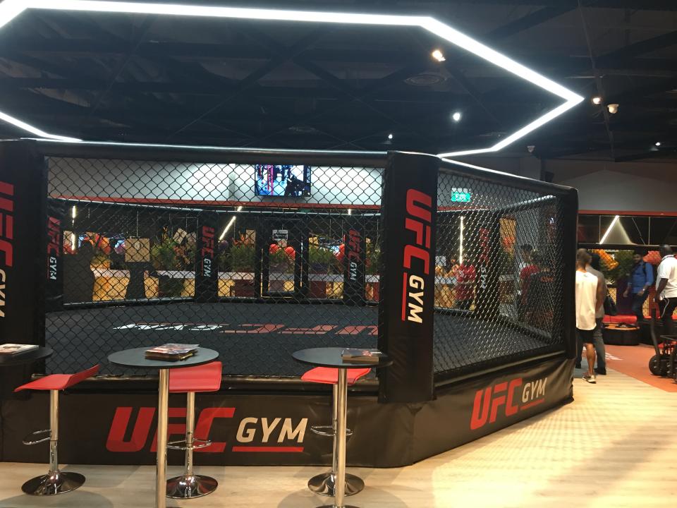 The first UFC Gym branch in Singapore was officially opened on 16 March 2019 at CityLink Mall. (PHOTO: Chia Han Keong/Yahoo News Singapore)