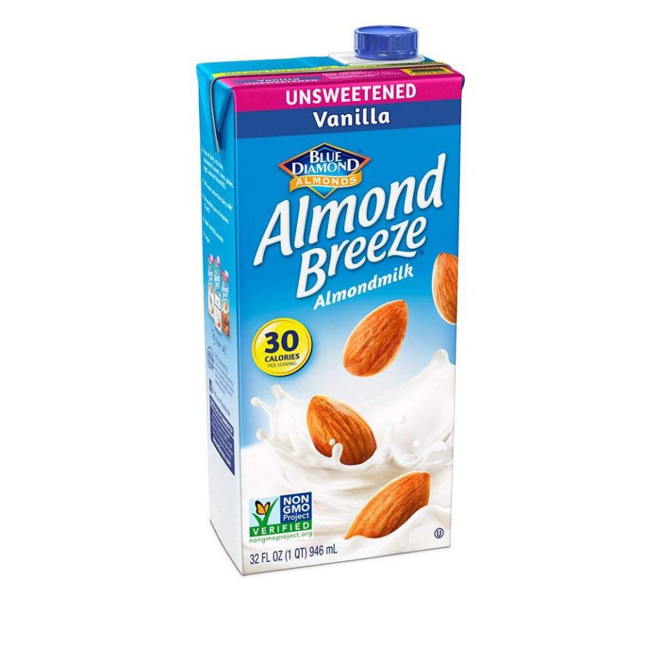 Blue Diamond Almond Breeze Unsweetened Vanilla Almondmilk