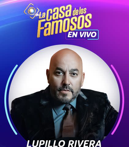 <p>Telemundo</p> Lupillo Rivera, concursante de La casa de los famosos