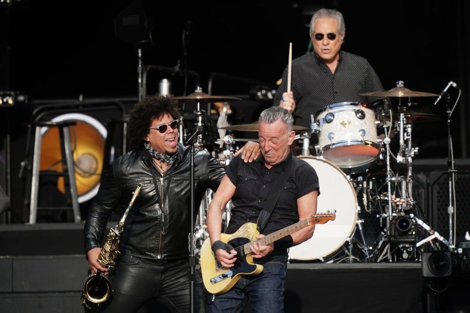 Springsteen wowed the crowds on Thursday in London (PA)