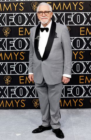 <p>Frazer Harrison/Getty</p> Brian Cox at the 2024 Primetime Emmy Awards on Jan. 15