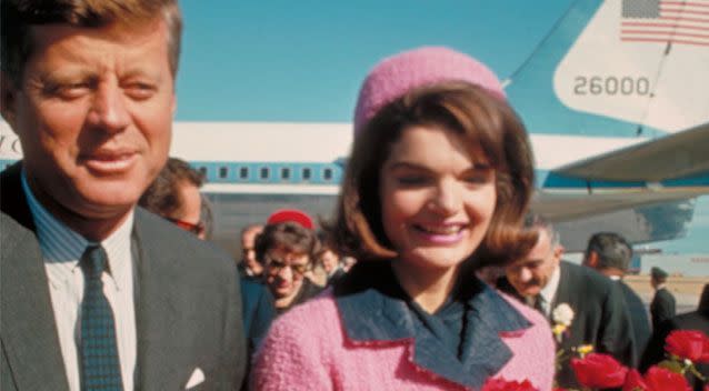 One far-fetched conspiracy suggests his wife Jackie Kennedy was responsible. Source: Getty