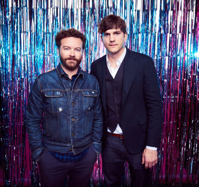 NASHVILLE, TN – JUNE 07: Danny Masterson and Ashton Kutcher pose at Music City Convention Center on June 7, 2017 in Nashville, Tennessee. (Photo by John Shearer/Getty Images for CMT)