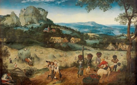 The Haymaking (1565) by Pieter Bruegel the Elder - Credit: The Lobkowicz Collections, Prager Burg 