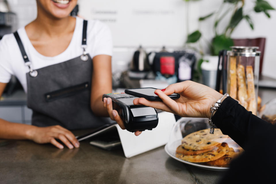 CBA and Bankwest customers will be able to pay with their phones from January 2019. <em>Photo: Getty</em>