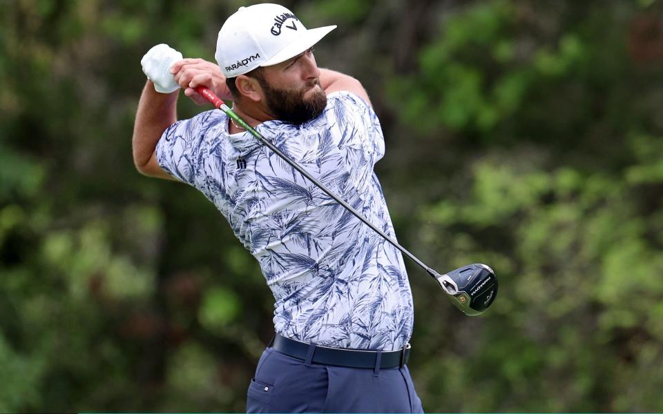 Jon Rahm at the World Match Play in Texas - Jon Rahm wants golf's distance row resolved to allow chance for 'unity' - Getty Images/Tom Pennington