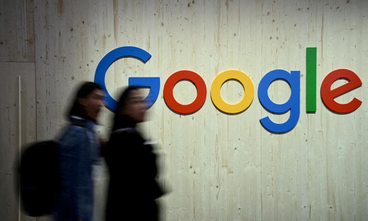 <span>The CMA said Google ‘disadvantages competitors and prevents them competing on a level playing field’.</span><span>Photograph: Annegret Hilse/Reuters</span>