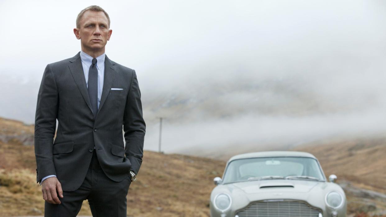  Daniel Craig as James Bond in Skyfall. 