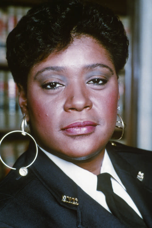 <p>NBC/Getty Images</p><p><strong>Marsha Warfield </strong>starred as Rosalind "Roz" Russell, a <em>Night Court</em> bailiff who did not suffer fools.</p>