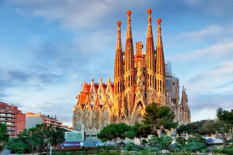 La Sagrada Familia in Barcelona