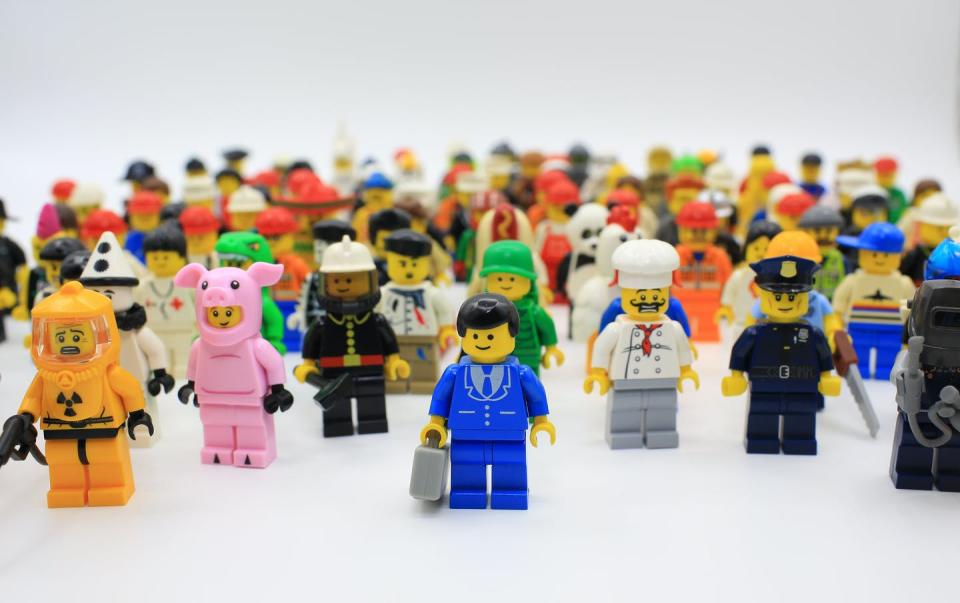 <span class="caption">Lego has pledged to combat gender stereotyping in its toys.</span> <span class="attribution"><span class="source">Shutterstock</span></span>