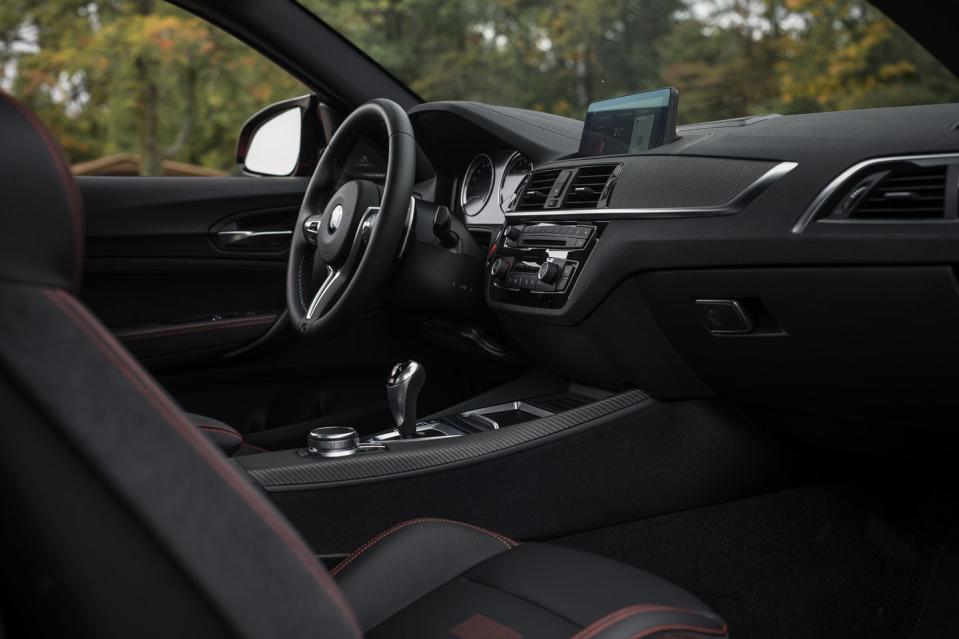 <p>Although the M2's steering isn't as communicative as we'd like, the little coupe is eager to turn in and its reflexes are even sharper thanks to additional front-end bracing.</p>