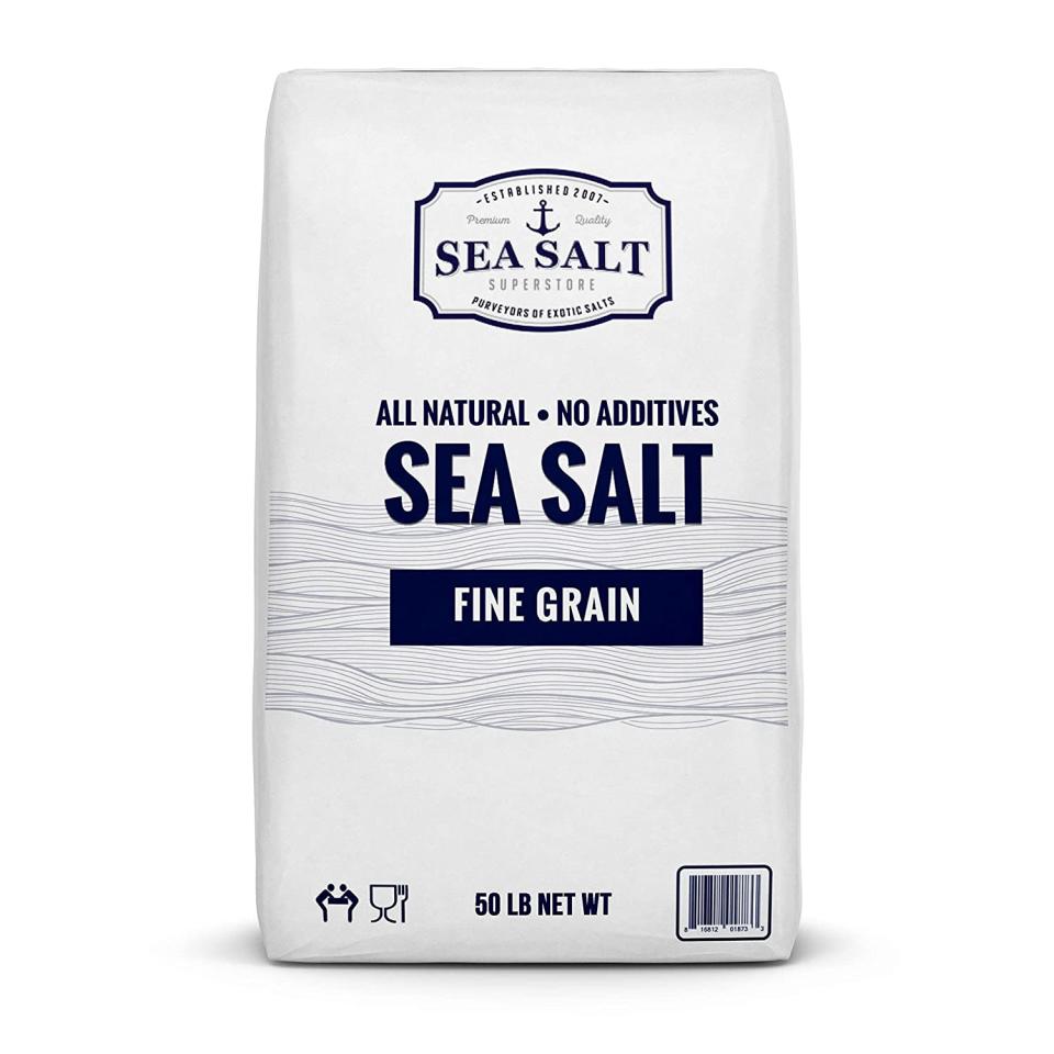 natural sea salt, how to live off the grid